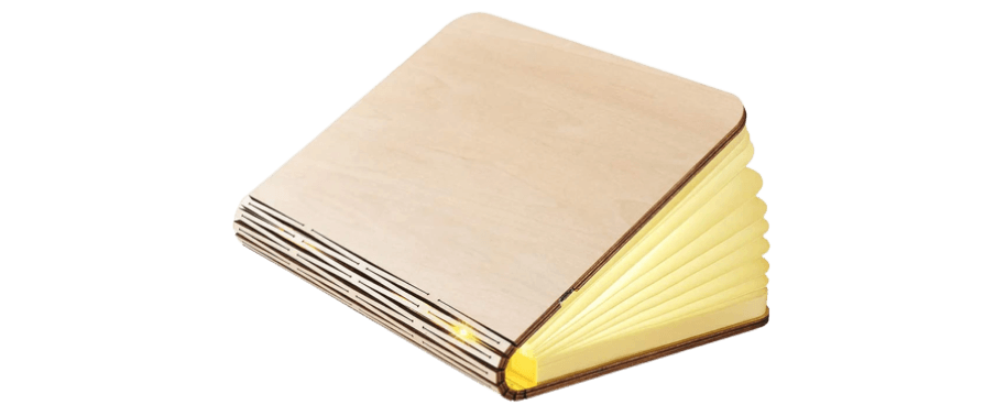 Оригінальна лампа-книга що складається